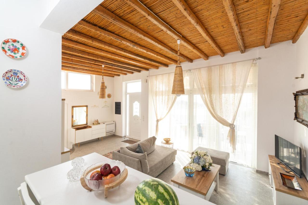 Вилла Chrysanthi'S Stone House Афанту Экстерьер фото
