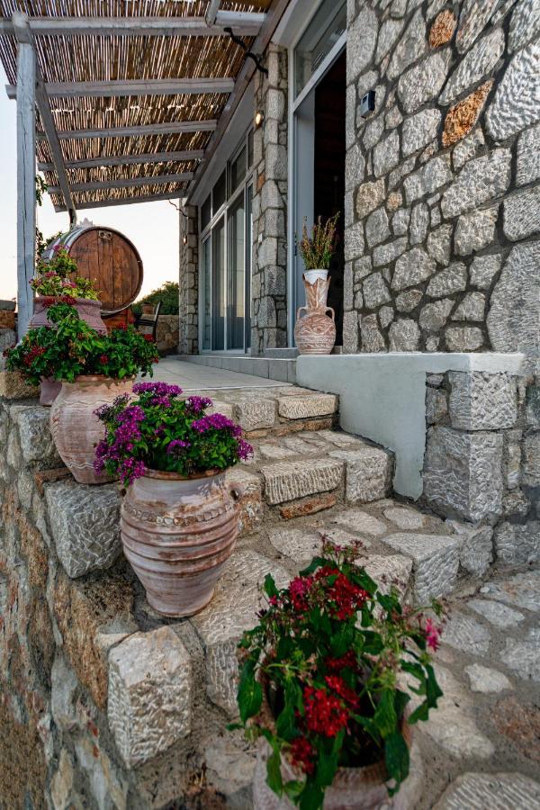 Вилла Chrysanthi'S Stone House Афанту Экстерьер фото